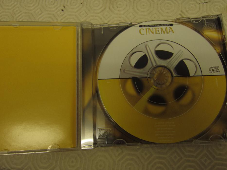 CD As Melhores Melodias do Cinema