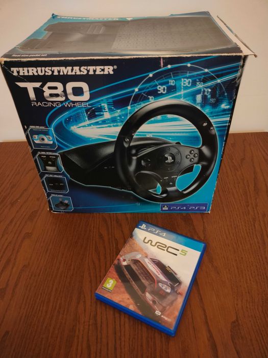 Kierownica Thrustmaster T80 Racing Wheel PS3 PS4 + gra WRC 5
