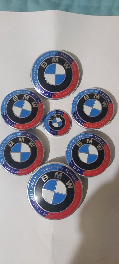 Conjunto simbolos BMW M  50 anos