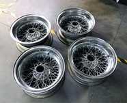 Jantes Ruote Borrani Milano Record RW3801, ano 1964