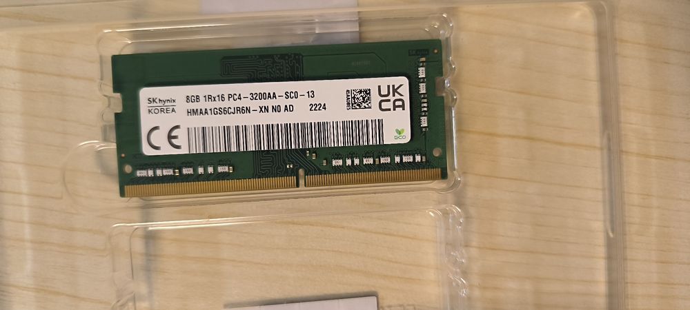 Оперативна пам'ять SK hynix 8GB DDR4 3200MHz SO-DIMM (для ноутбука).