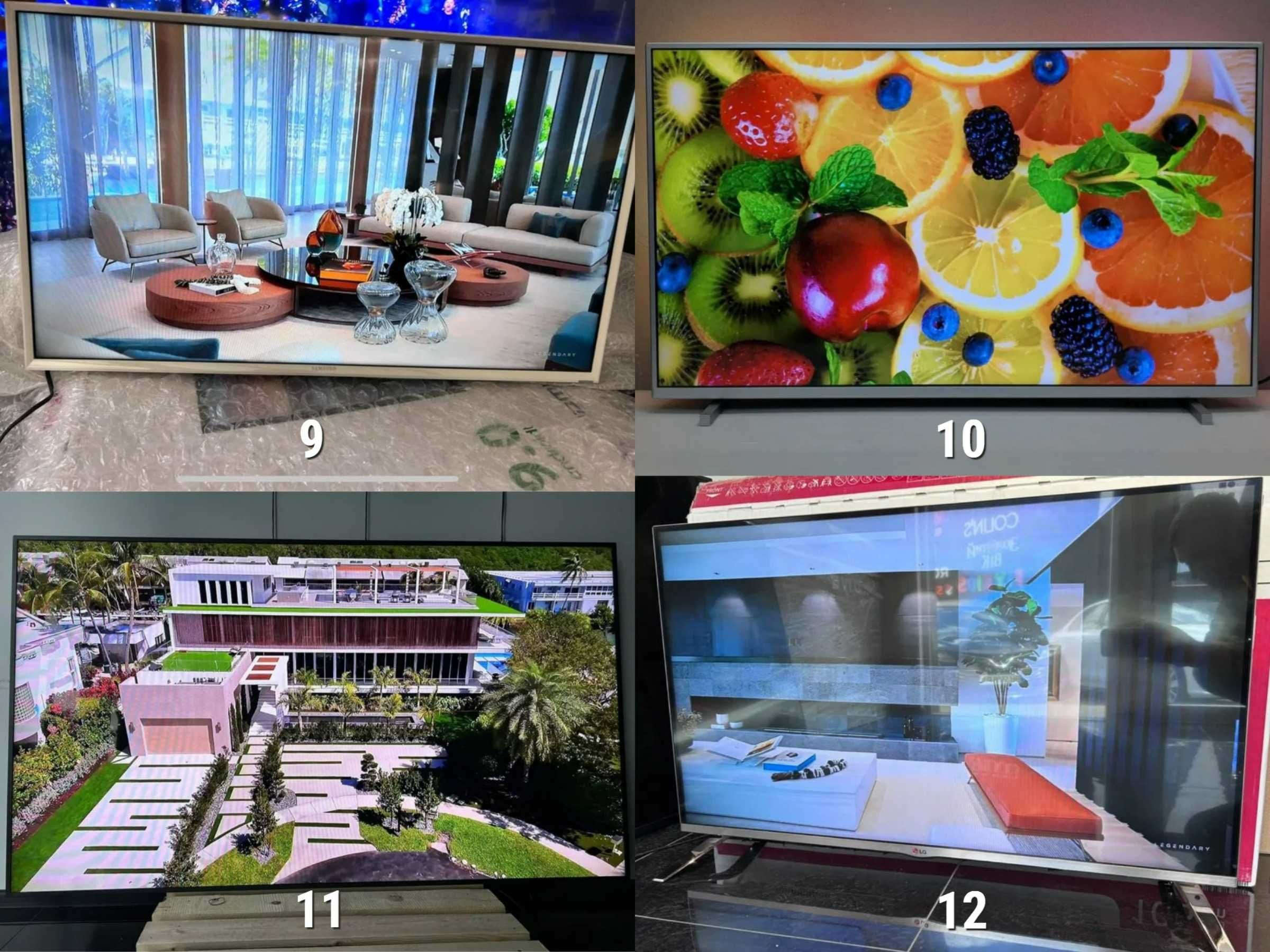 Телевізор SAMSUNG SmartTV WiFi 55" дюйм QLED 4K AirPlay 3D Бу ГАРАНТІЯ