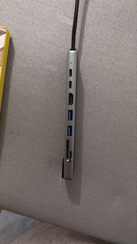 Adaptador 7 em 1 USB-C