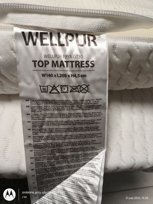 Topmaterac - Materac nakładkowy