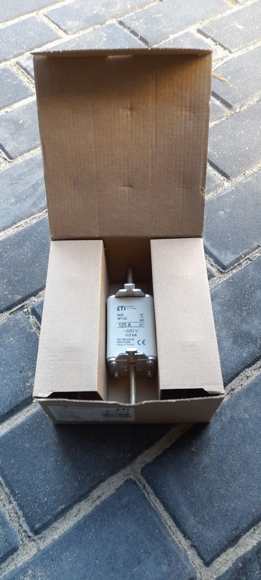 Wkładka topikowa NH2/WT-2C gG 125A/500V