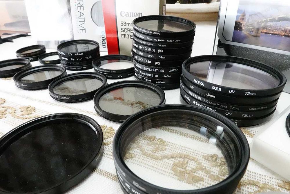 Filtros p/Objetivas / Lentes