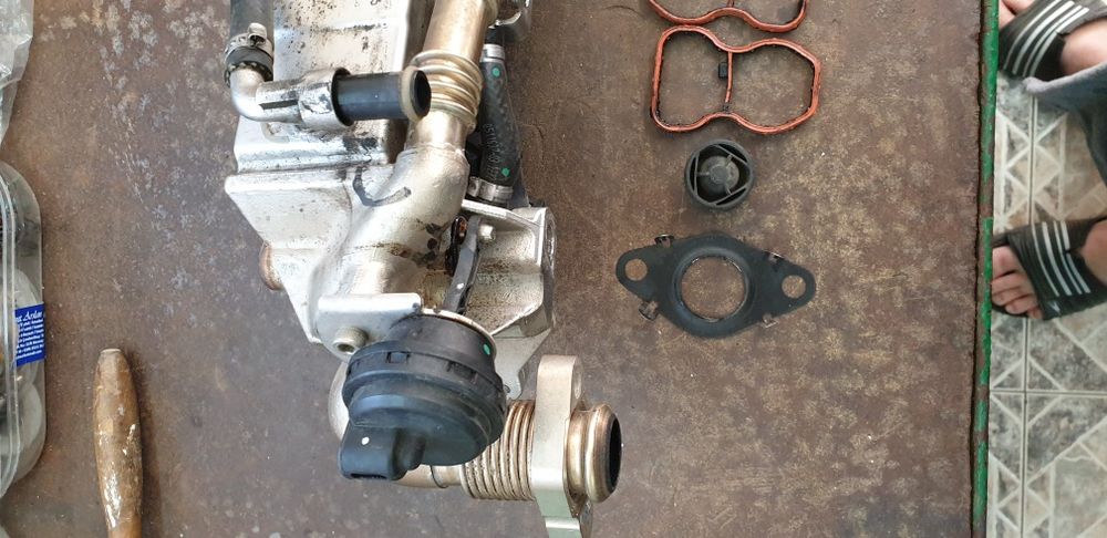 EGR BMW,охладитель ОГ,моторы N47,N57 F серии Е серии Х5M50D,X6M50D