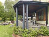 Zadaszenie tarasów wiata pergola konstrukcje drewniane