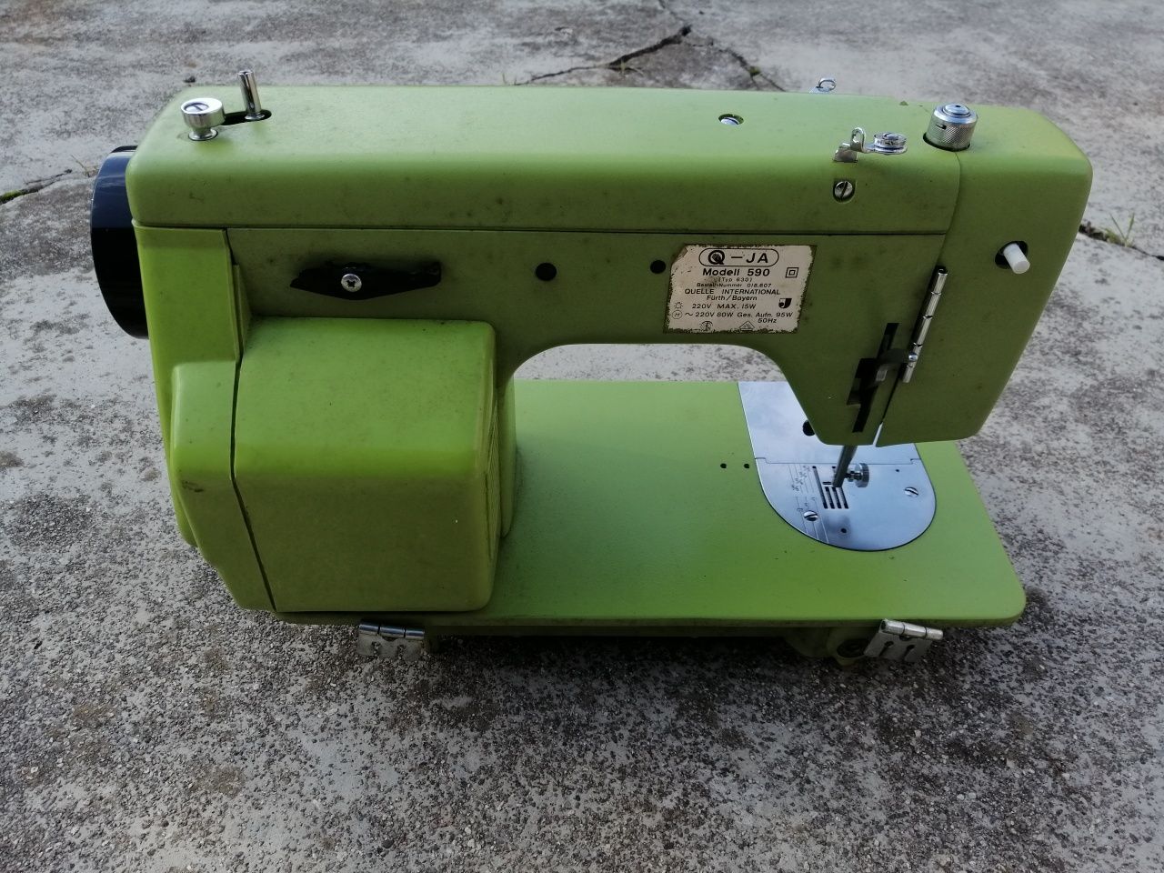 Máquina de costura alemã