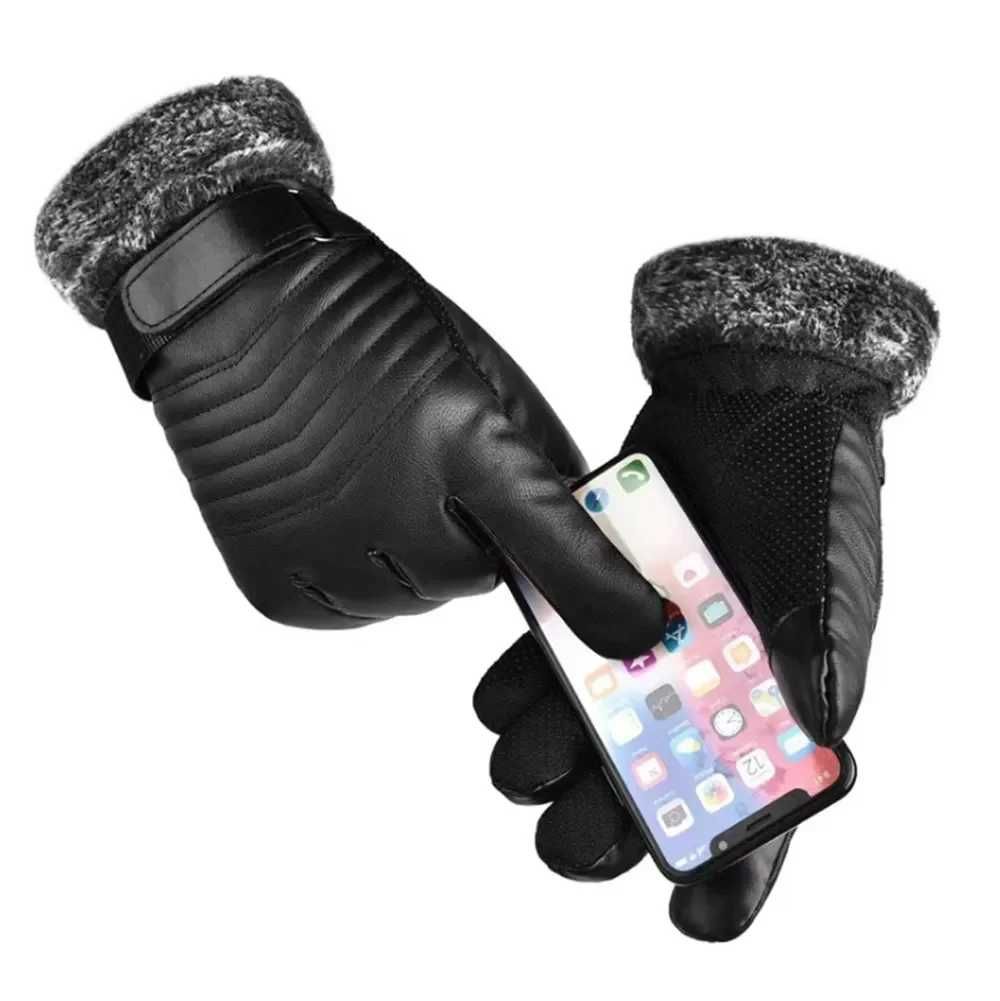 Luvas de isolamento para homens, tela sensível ao toque