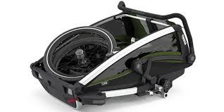 THULE Chariot Cab 2 - przyczepka rowerowa, wózek do roweru 2w1.