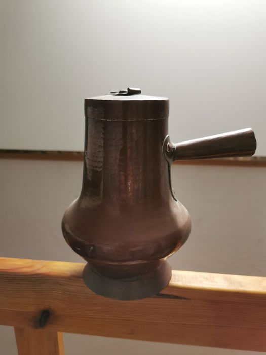 Peça decorativa em cobre