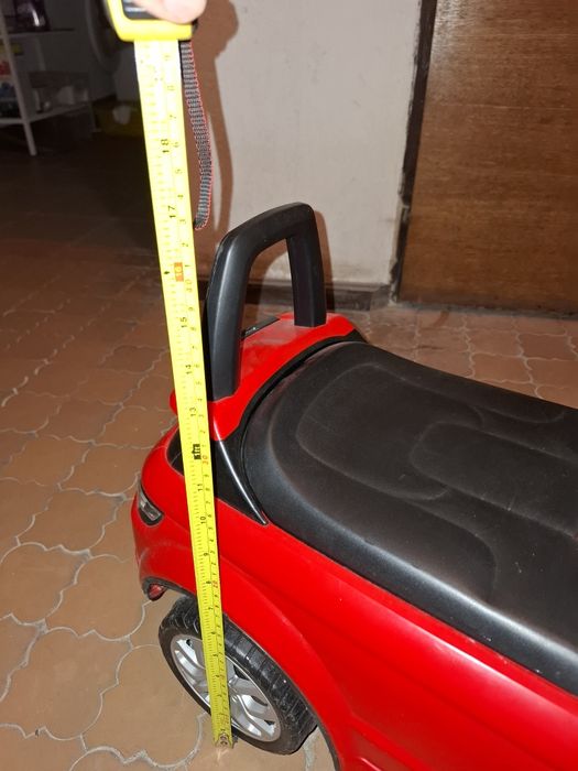 Jeździk pchacz Land Rover czerwony