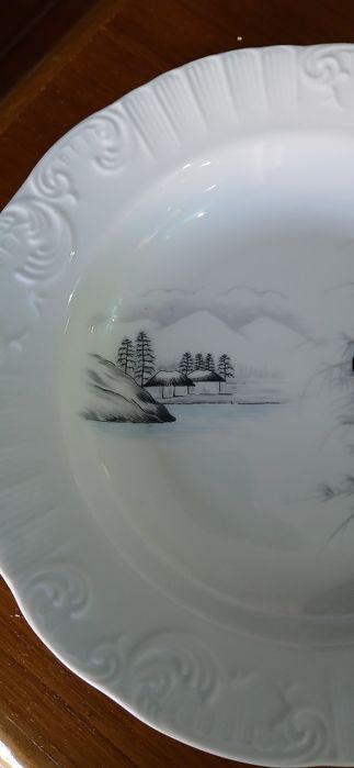 Prato da sopa Vista Alegre, novo