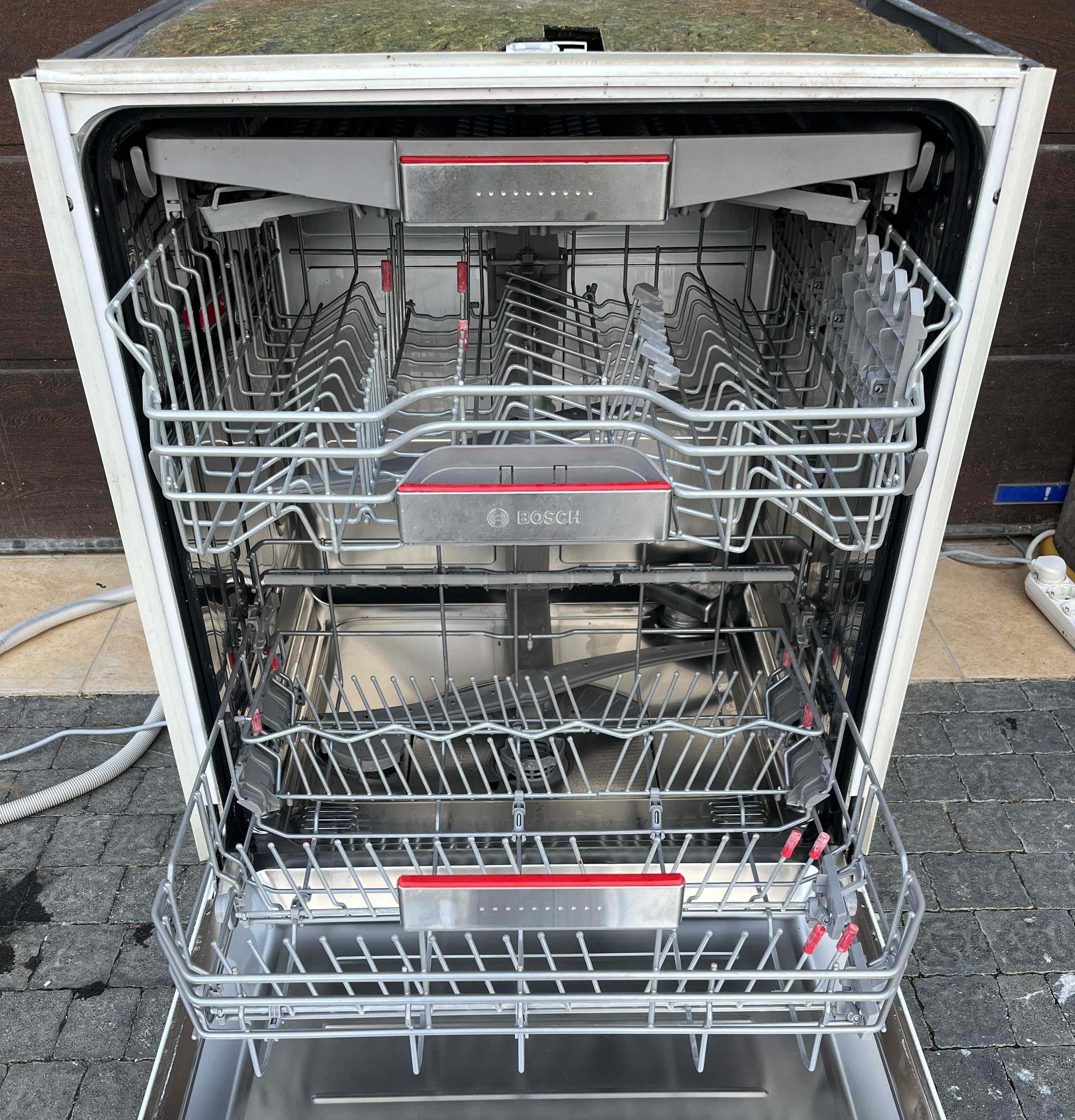 Посудомийка біла Bosch Serie8 Made in Germany 60cm укр ру меню