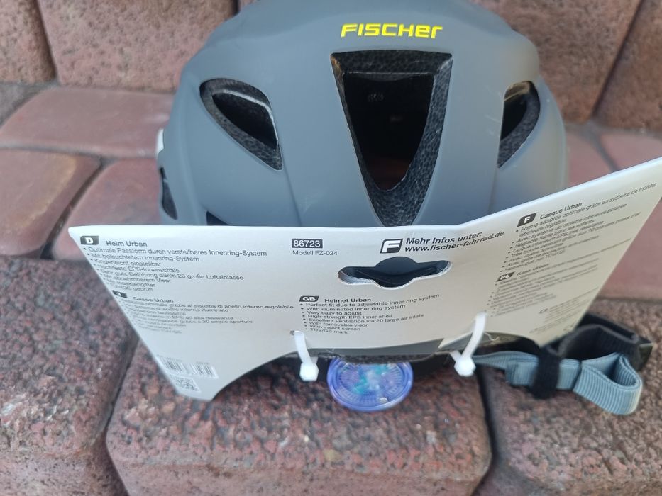 Kask rowerowy Fischer