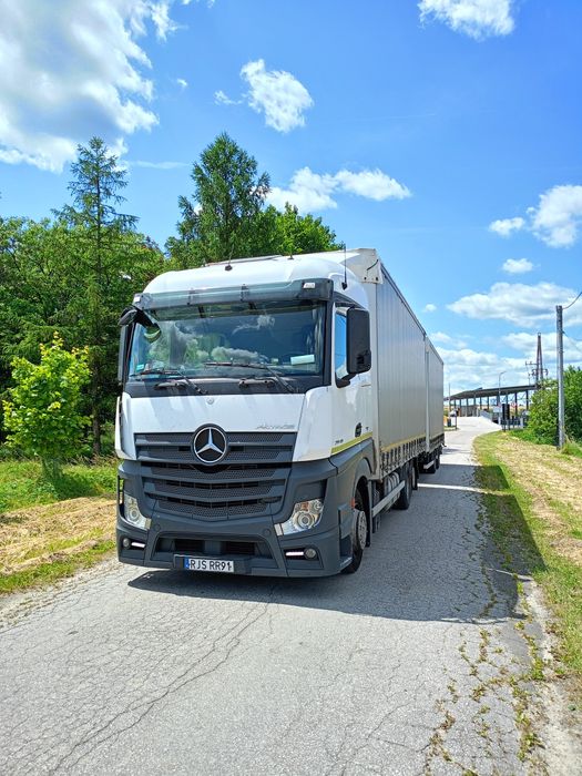 Mercedes actros mp4 zestaw
