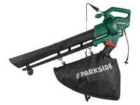 Aspirador e soprador elétrico de folhas PARKSIDE »PLS 2600 B2«, 2600 W