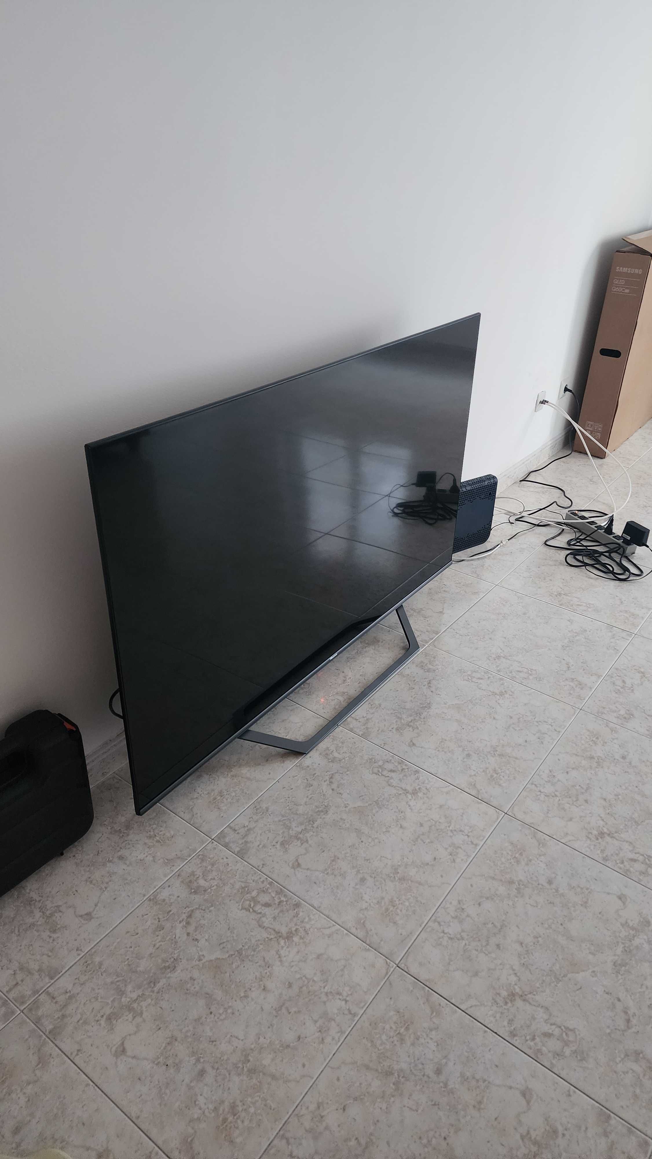 TV Hisense 58" QLED A7 Series 1 ano Quebrada