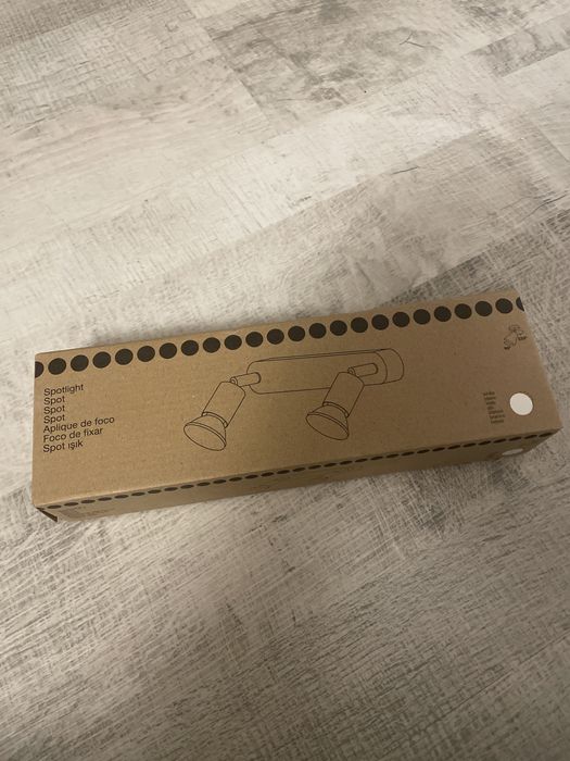 Kinkiet biały 26 cm