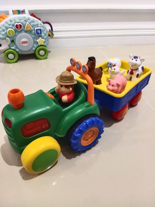 Traktor Farmer dumel interaktywna mówi po polsku jeździ