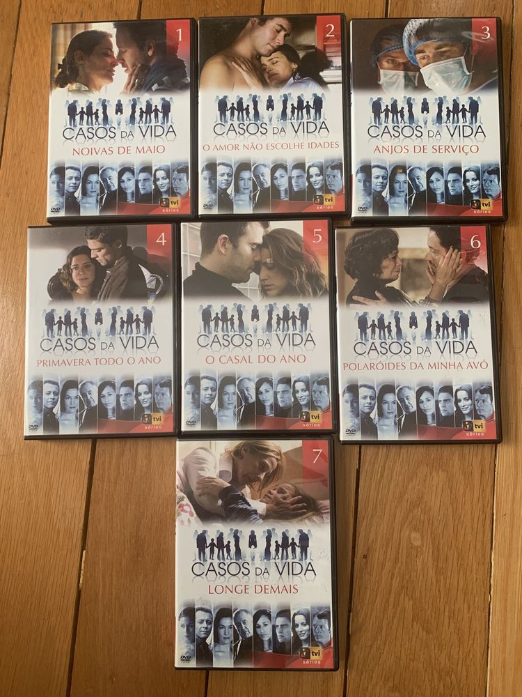 Coleção de dvds “Casos da Vida”
