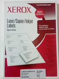 Самоклеючі етикетки XEROX 70×37 мм