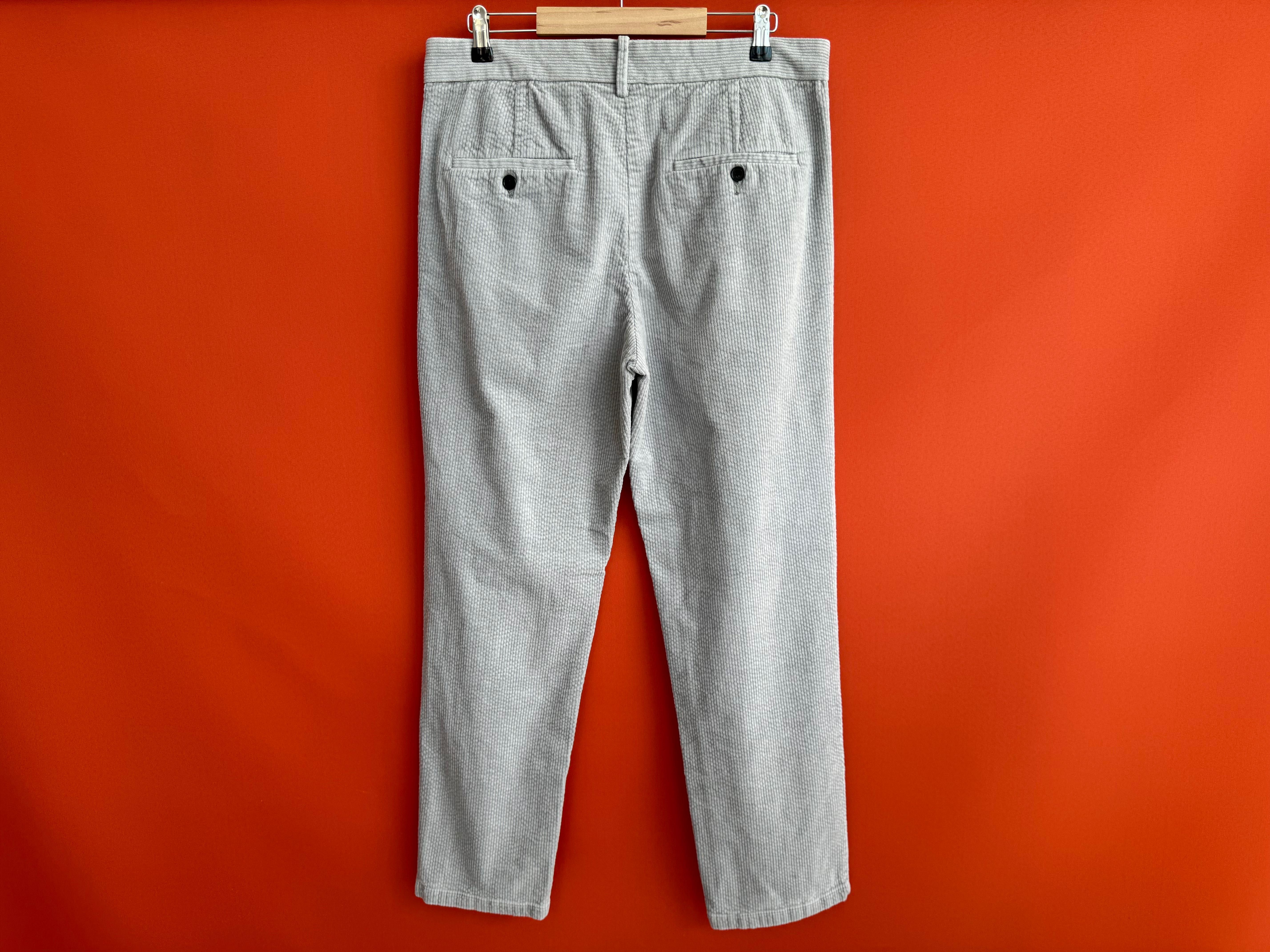 H&M мужские вельветовые брюки штаны джинсы чиносы размер 33 34 Б У