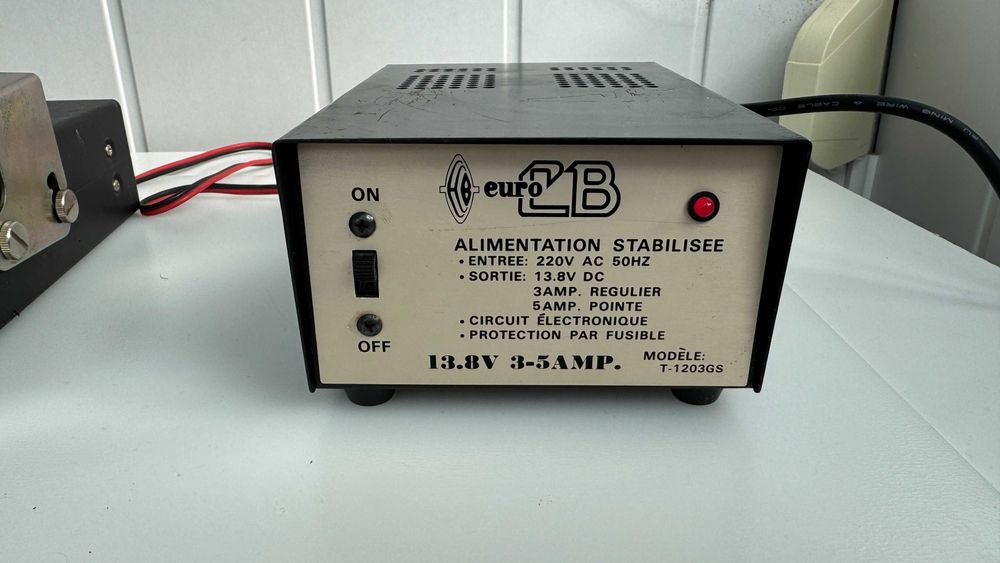 Rádio CB Cobra 148 GTL + Medidor de Estacionárias + Fonte estabilizada