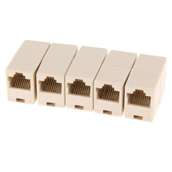 Adaptador / União simples Cabo de rede (RJ45)