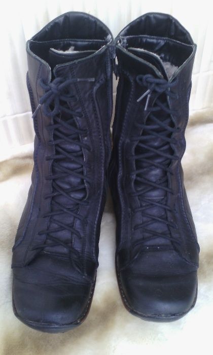 Ботинки на овчине38