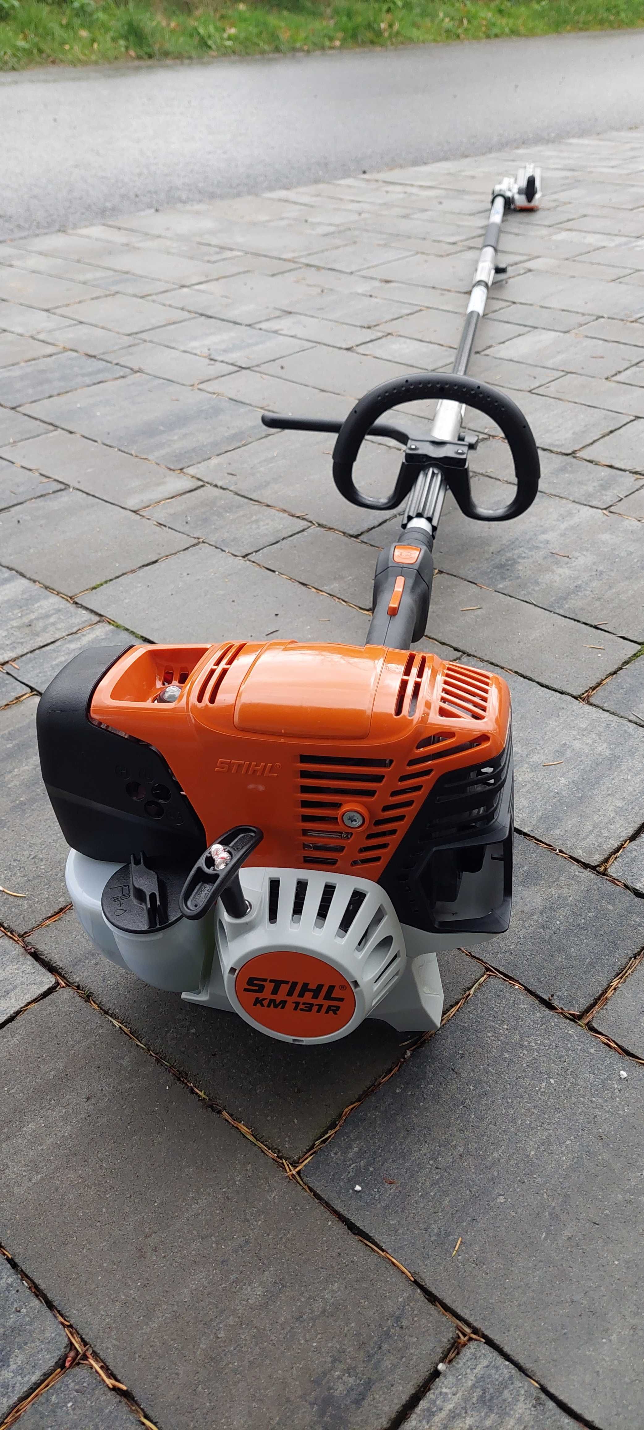 Mocna podkrzesywarka Stihl 1,9KM piła na wysięgniku multitool wynajem