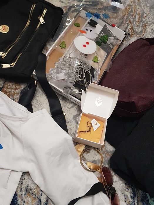 Worek ubran nowe i jak nowe r40 tiffi plaszcz okularyVr bizuter wkruk