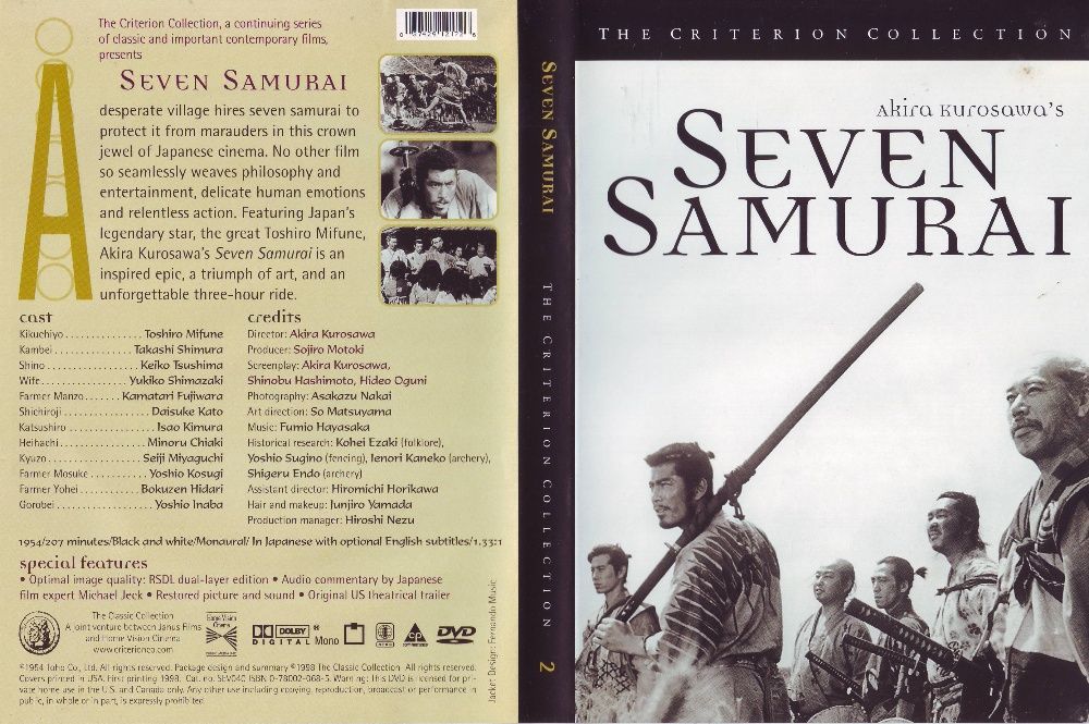 DVD's - From Hell + 7 Samurai