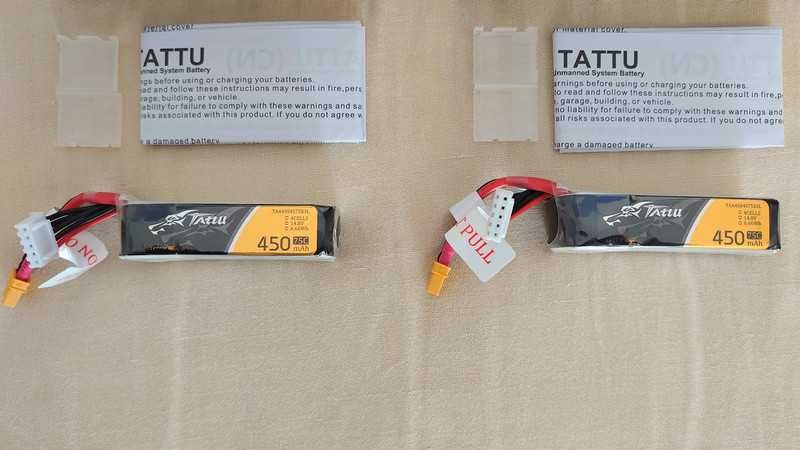 Baterias Lipo Tattu 450mAh 4S (XT30)