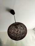 Żyrandol/ Lampa sufitowa boho kula