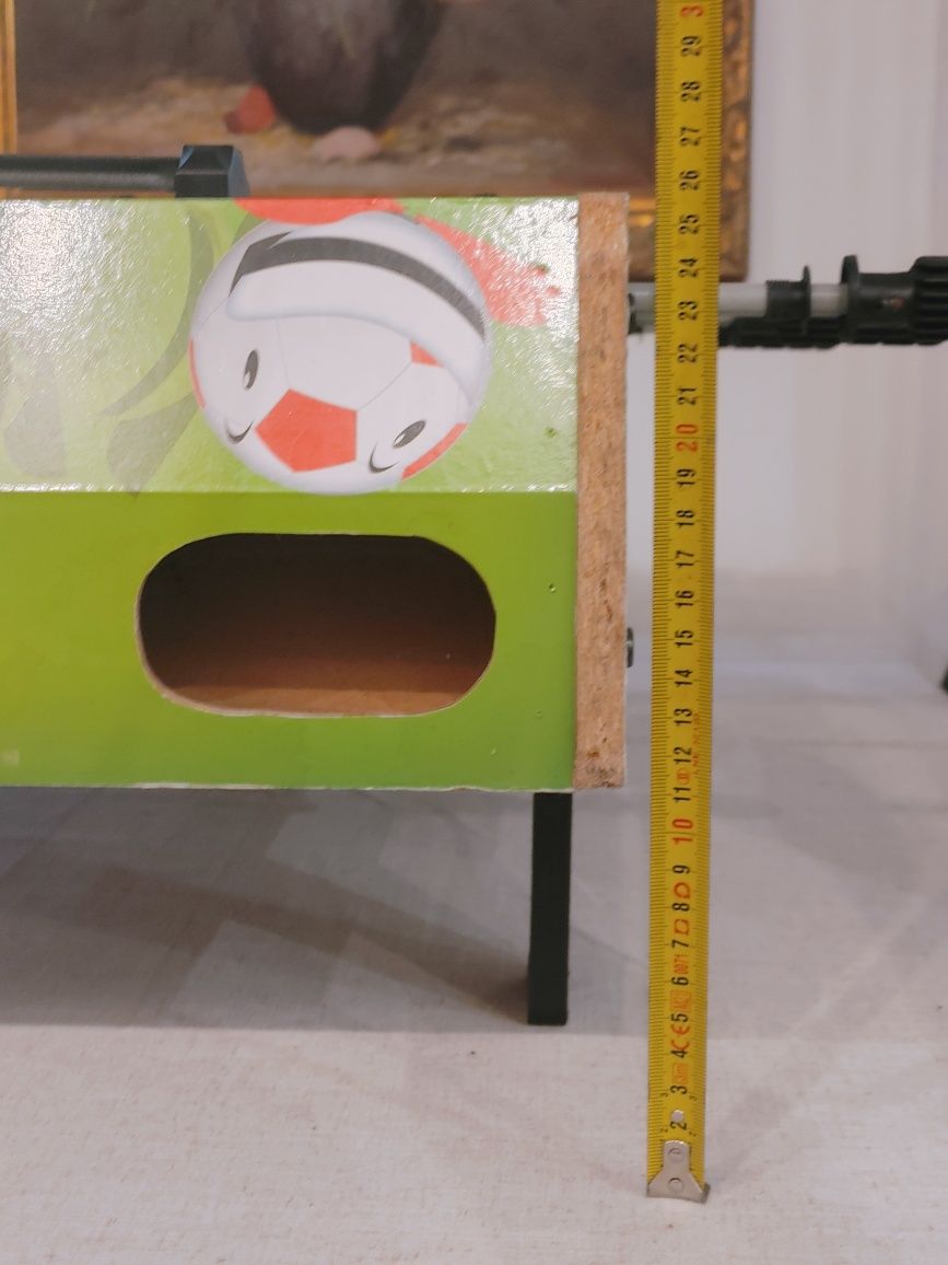 Piłkarzyki stołowe 87 x 46  mini stól do piłkarzyków gra