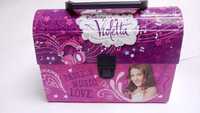 kuferek na kanapki śniadaniówka lunch box VIOLETTA + portfel MINNIE