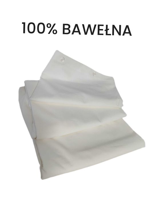 Poszewka na kołdrę hotelowa 160x200 – 100% bawełna, biała. Jakościowa!