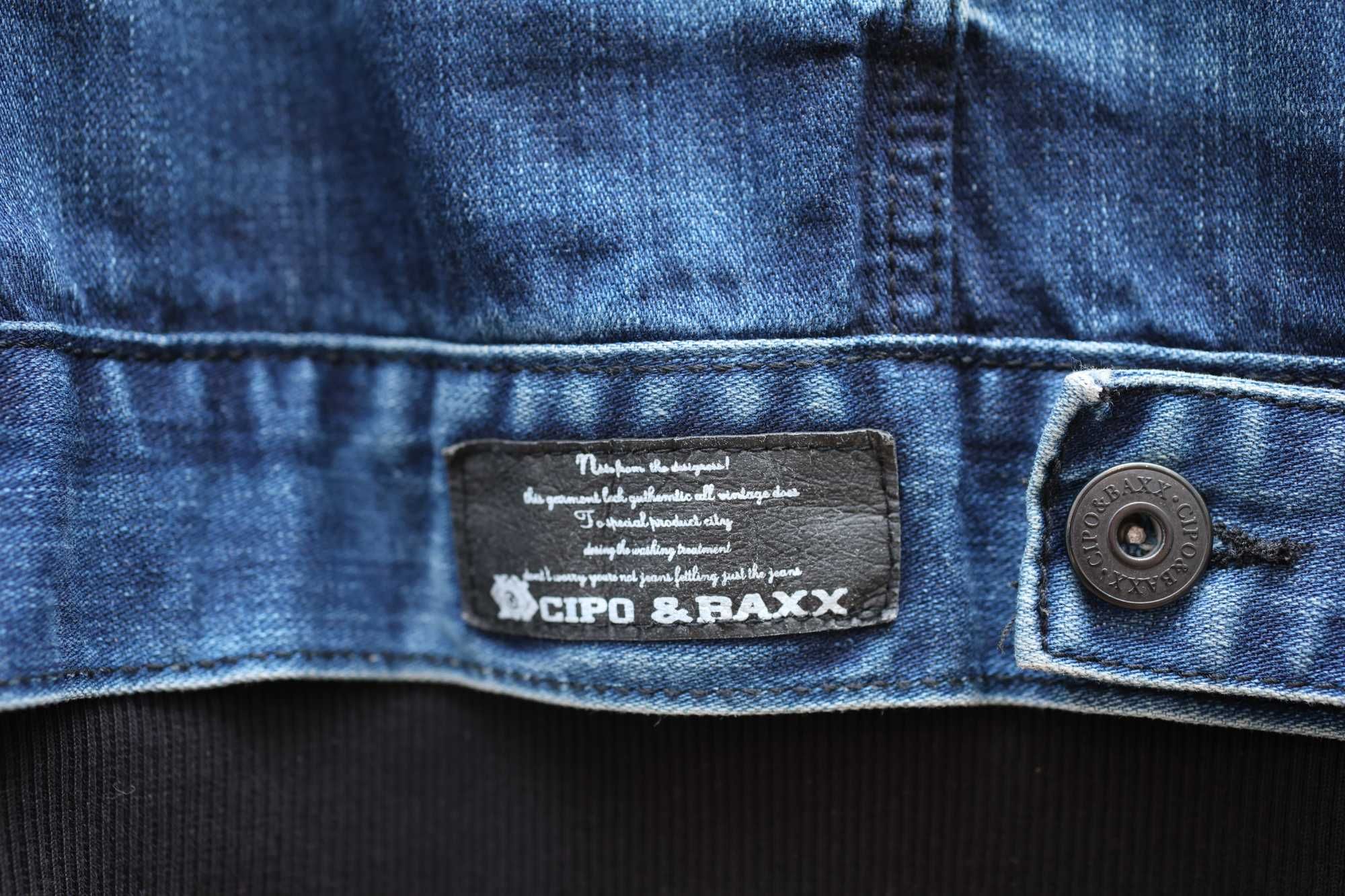 Kurtka Katana Jeansowa Cipo Baxx Męska
