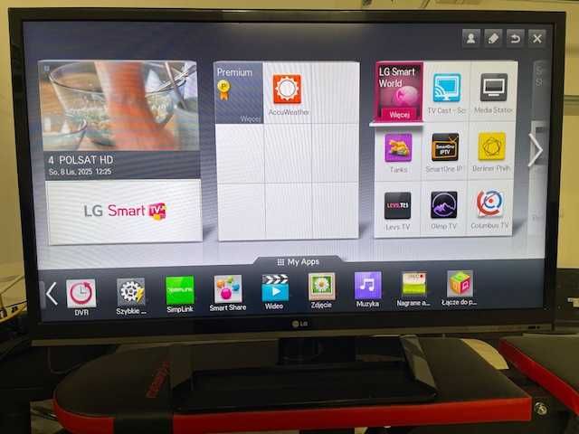 Telewizor LG 42" fullHD, LAN, matryca LED, polecam.