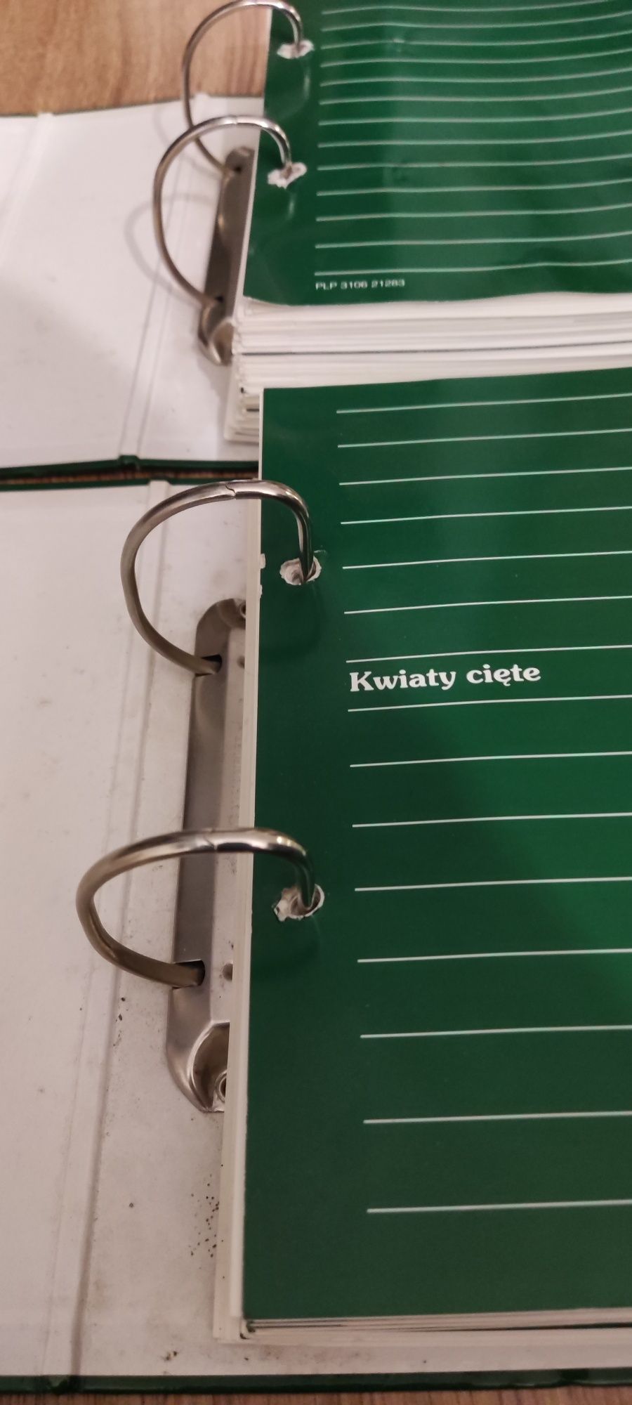 Kwiaty w moim domu segregatory 2szt