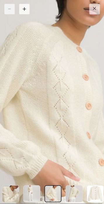 Новый кардиган шерсть/альпака р. M, Франция, кофта, свитер