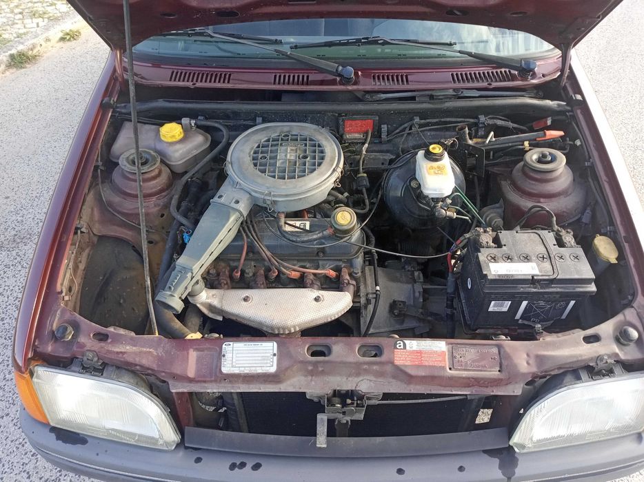 Ford Fiesta 1.1 Gasolina 55 cv / 40 kW 1989
