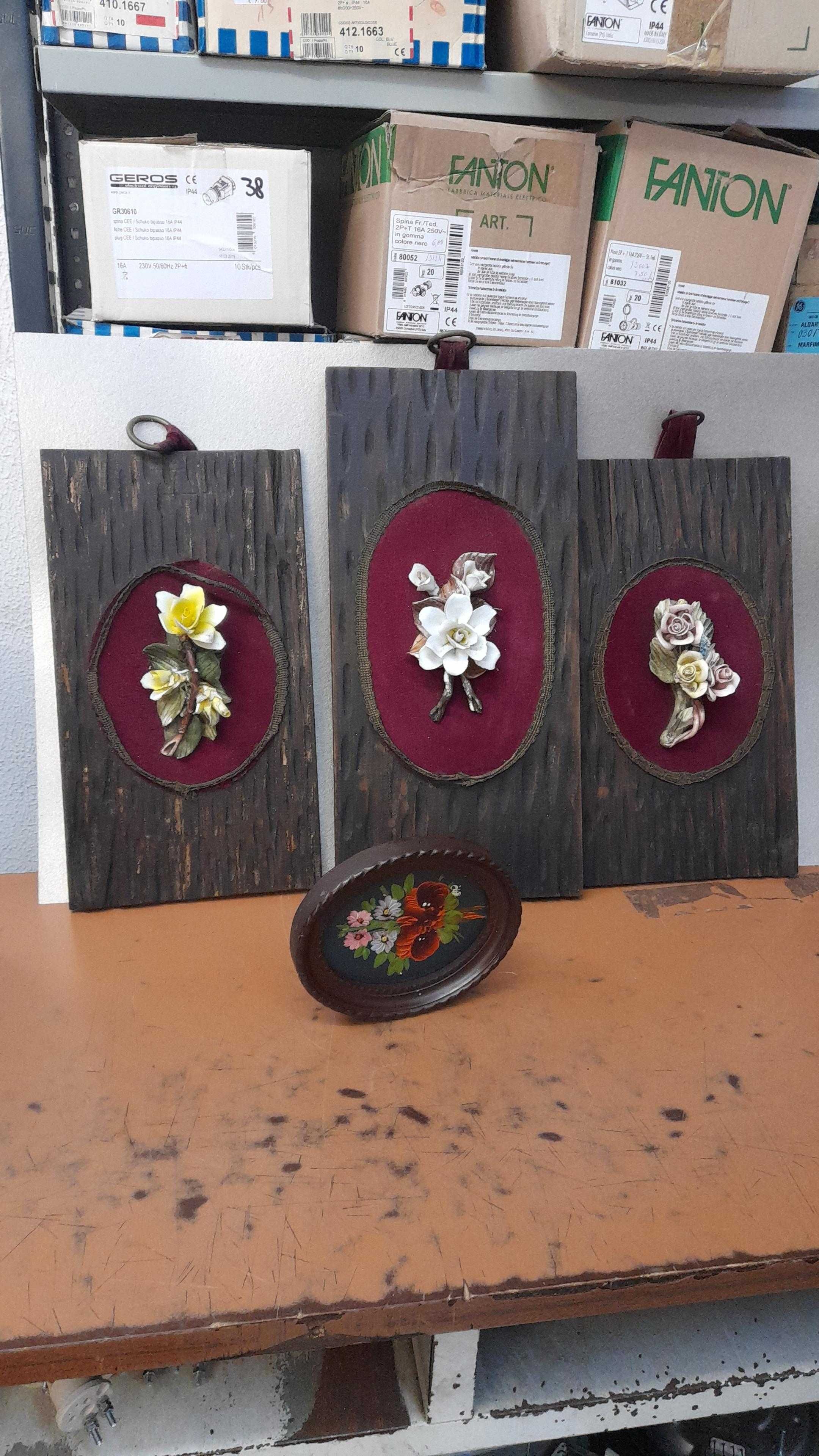 Conjunto de 4 quadros