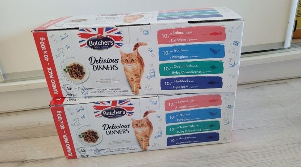 2x jumbo pack karma dla kota Butchers Delicious