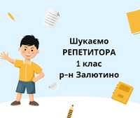 Шукаю вчителя репетитора молодших класів