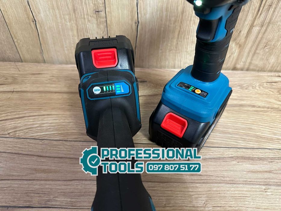 Професійний Набір Makita 2/1 Болгарка DGA504 Гайкокрут DTW650 Для СТО