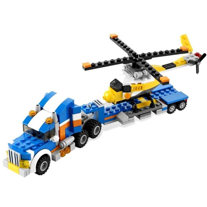 LEGO Creator 5765 - Ciężarówka Transportowa 3 w 1 | Stan Idealny