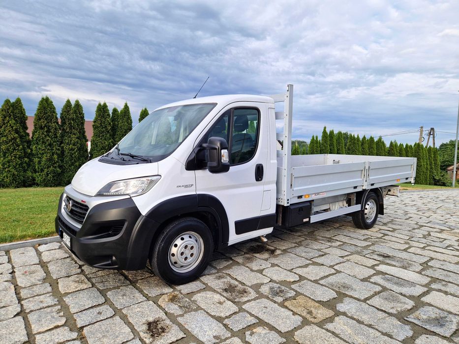 Fiat Ducato 180 Km Skrzynia MAX Alu burty Krajowy 1Wł master F-Vat 23%